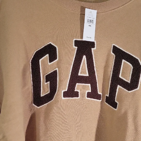 GAP Camel Sweatshirt with Logo - Picture 4 of 6